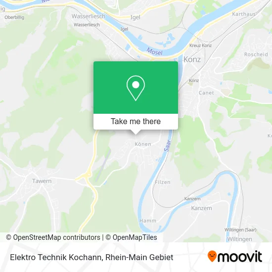 Карта Elektro Technik Kochann