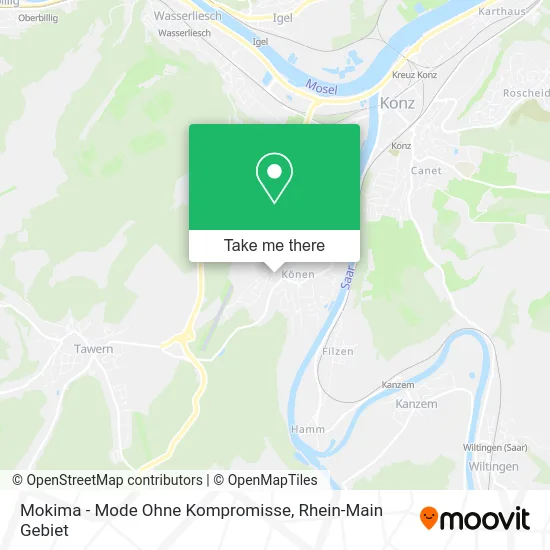 Карта Mokima - Mode Ohne Kompromisse