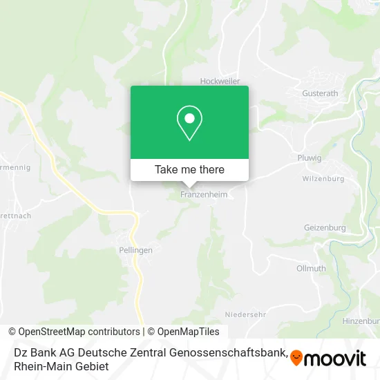 Карта Dz Bank AG Deutsche Zentral Genossenschaftsbank