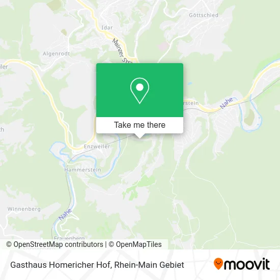 Карта Gasthaus Homericher Hof