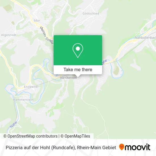 Карта Pizzeria auf der Hohl (Rundcafe)