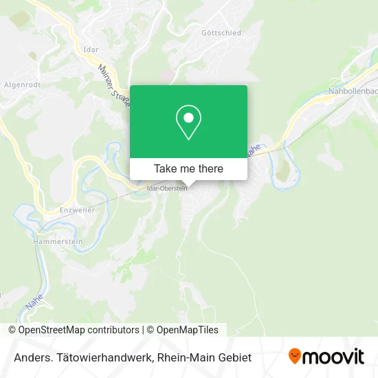 Карта Anders. Tätowierhandwerk