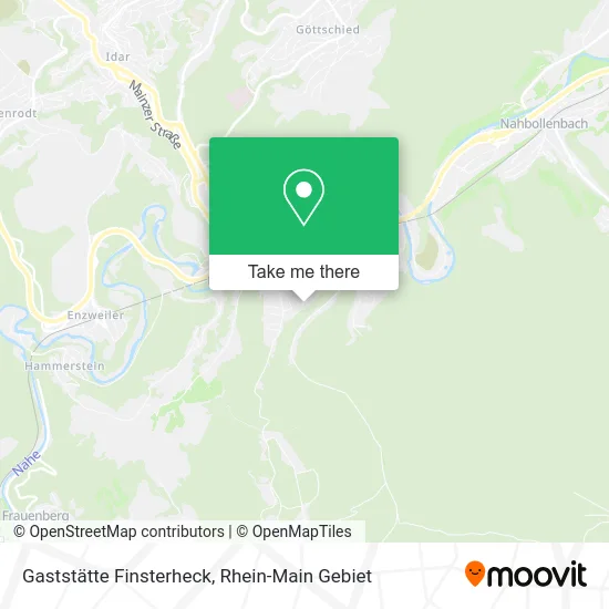 Карта Gaststätte Finsterheck