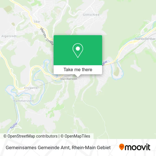 Карта Gemeinsames Gemeinde Amt