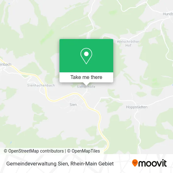Карта Gemeindeverwaltung Sien