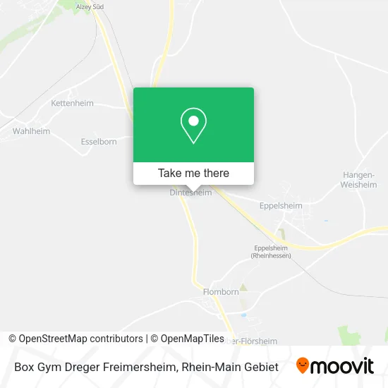 Карта Box Gym Dreger Freimersheim