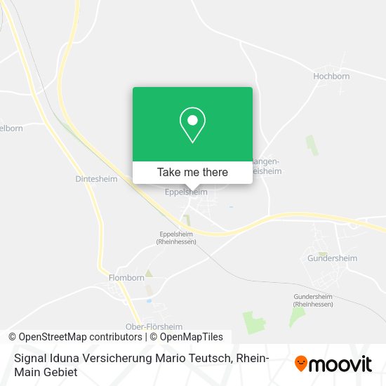 Карта Signal Iduna Versicherung Mario Teutsch