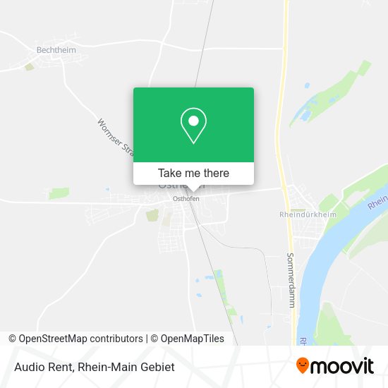 Карта Audio Rent