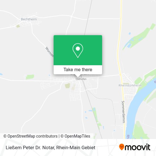 Карта Ließem Peter Dr. Notar