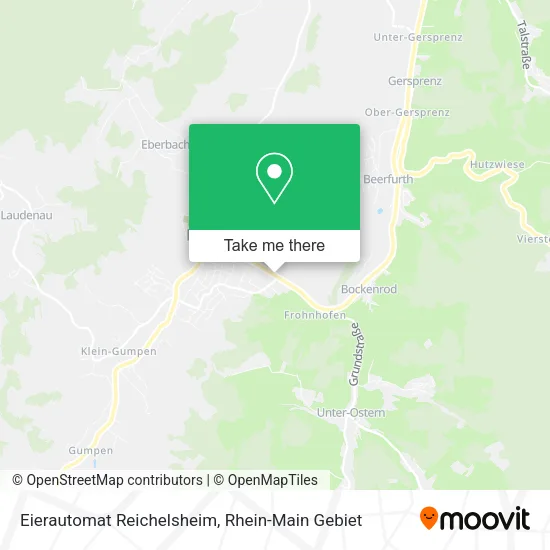 Карта Eierautomat Reichelsheim