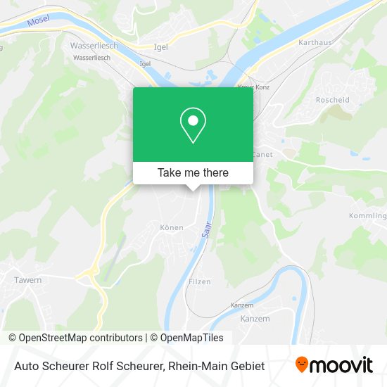 Карта Auto Scheurer Rolf Scheurer