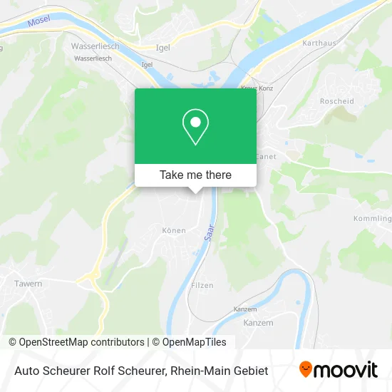 Карта Auto Scheurer Rolf Scheurer