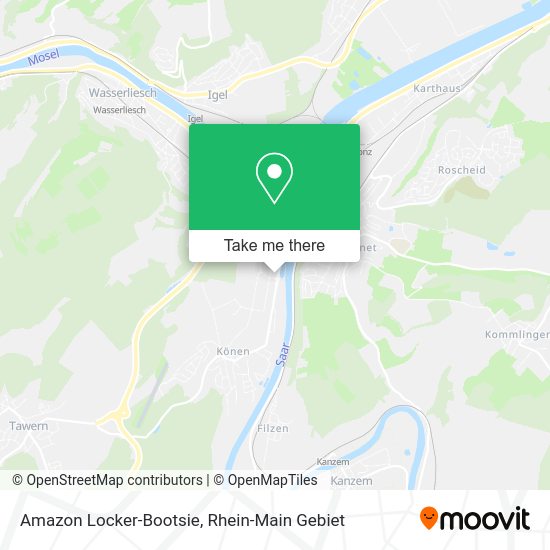 Карта Amazon Locker-Bootsie