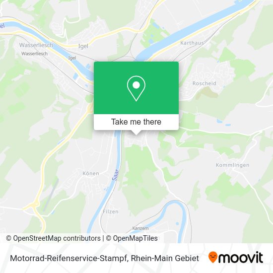 Карта Motorrad-Reifenservice-Stampf