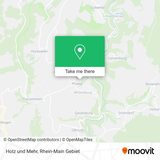Карта Holz und Mehr