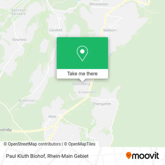Карта Paul Kluth Biohof