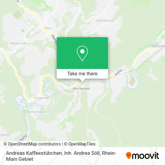 Карта Andreas Kaffeestübchen, Inh. Andrea Söll