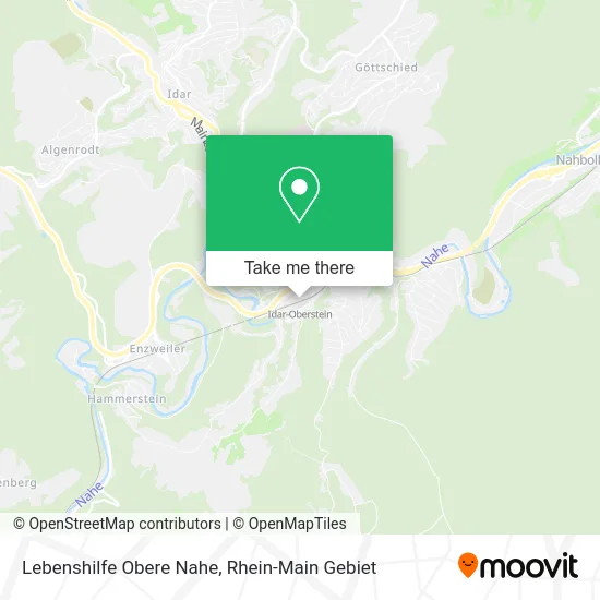 Карта Lebenshilfe Obere Nahe