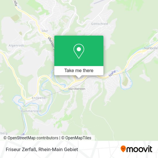Карта Friseur Zerfaß