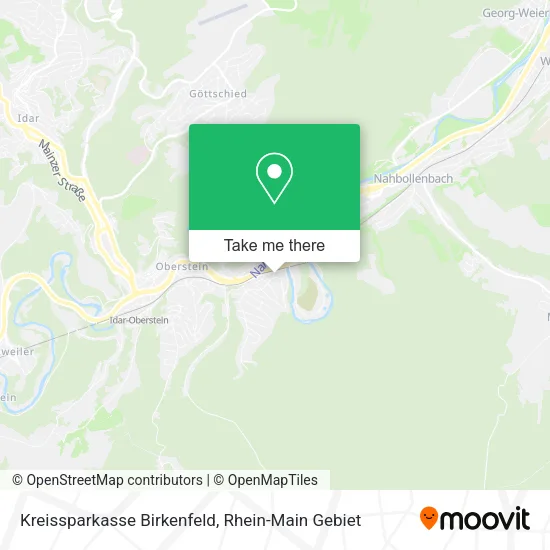 Карта Kreissparkasse Birkenfeld