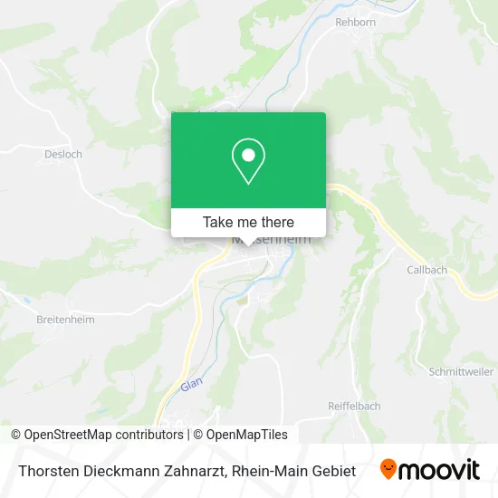 Карта Thorsten Dieckmann Zahnarzt