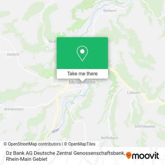 Карта Dz Bank AG Deutsche Zentral Genossenschaftsbank