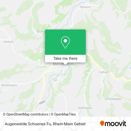 Карта Augenweide Schoenes Fu