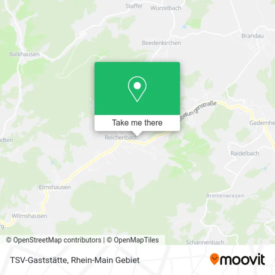 Карта TSV-Gaststätte