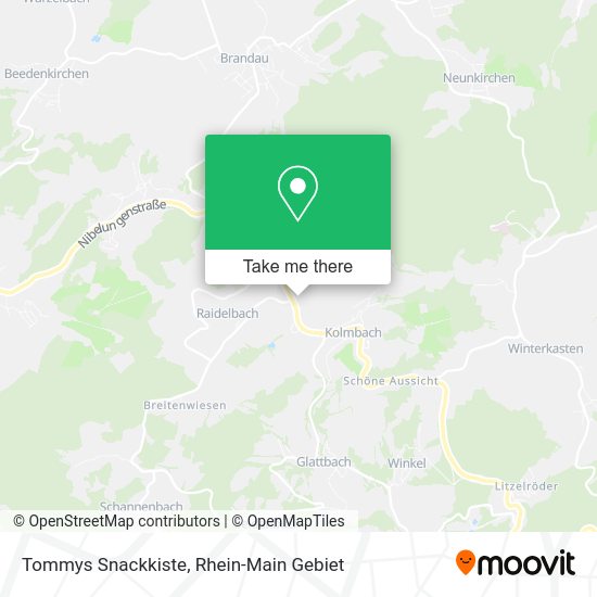 Карта Tommys Snackkiste