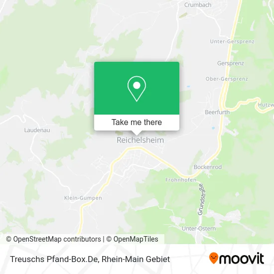 Карта Treuschs Pfand-Box.De