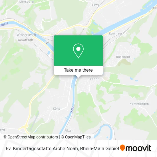 Карта Ev. Kindertagesstätte Arche Noah