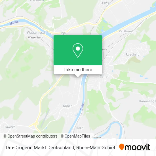 Карта Dm-Drogerie Markt Deutschland