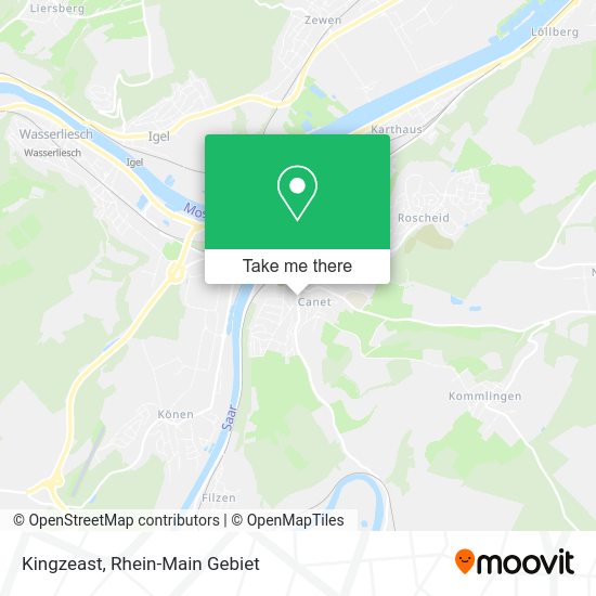 Карта Kingzeast
