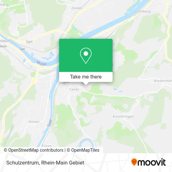 Schulzentrum map