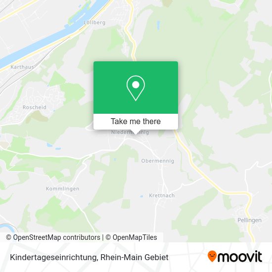 Карта Kindertageseinrichtung