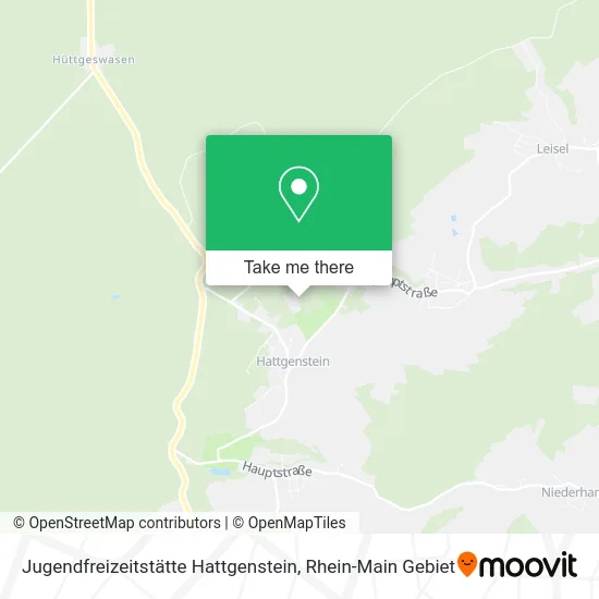 Карта Jugendfreizeitstätte Hattgenstein