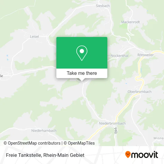 Карта Freie Tankstelle