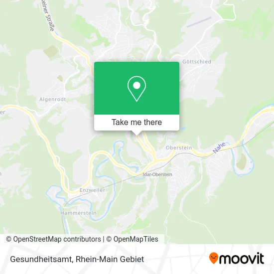 Карта Gesundheitsamt