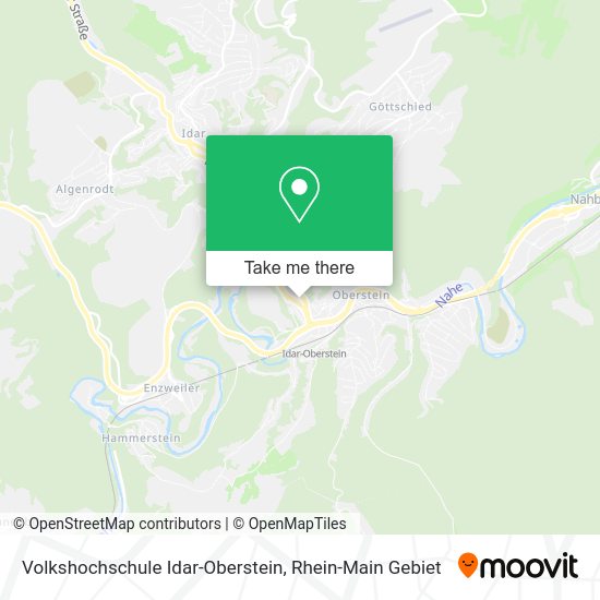 Карта Volkshochschule Idar-Oberstein