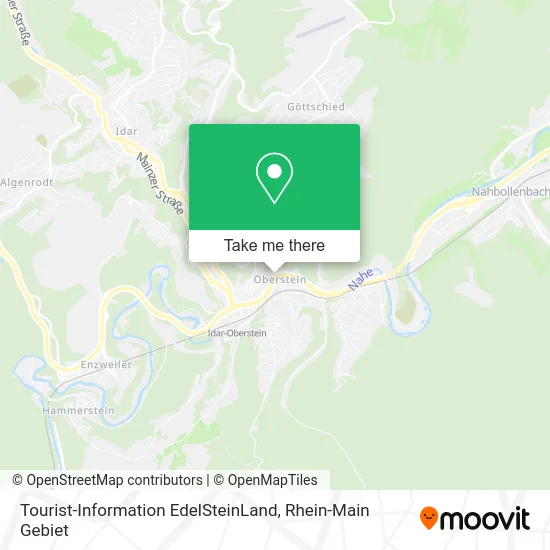 Карта Tourist-Information EdelSteinLand
