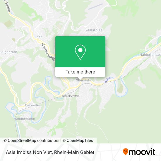 Карта Asia Imbiss Non Viet