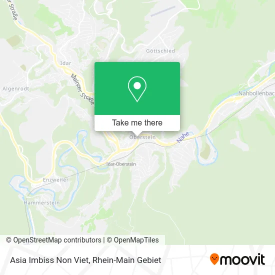 Карта Asia Imbiss Non Viet