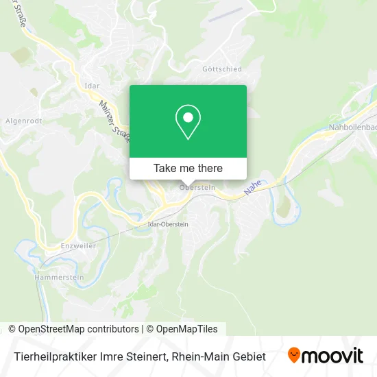 Карта Tierheilpraktiker Imre Steinert