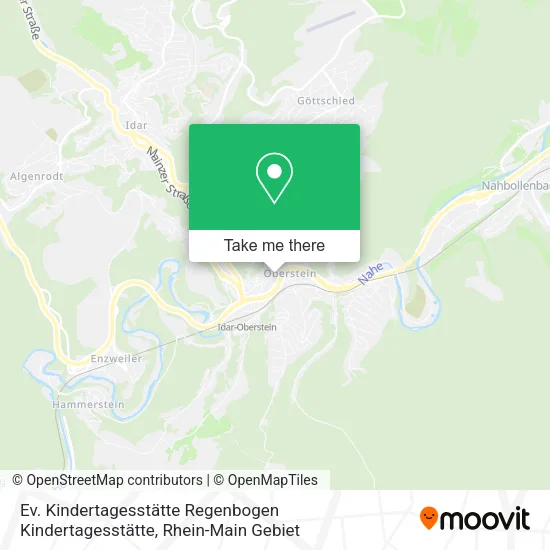 Карта Ev. Kindertagesstätte Regenbogen Kindertagesstätte