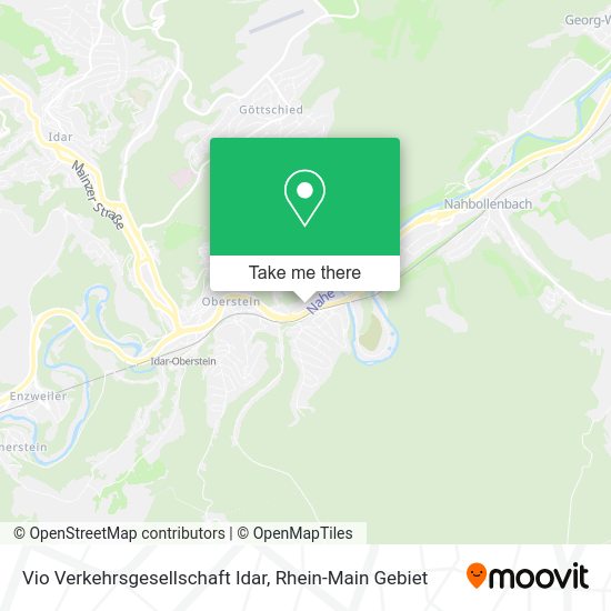 Карта Vio Verkehrsgesellschaft Idar
