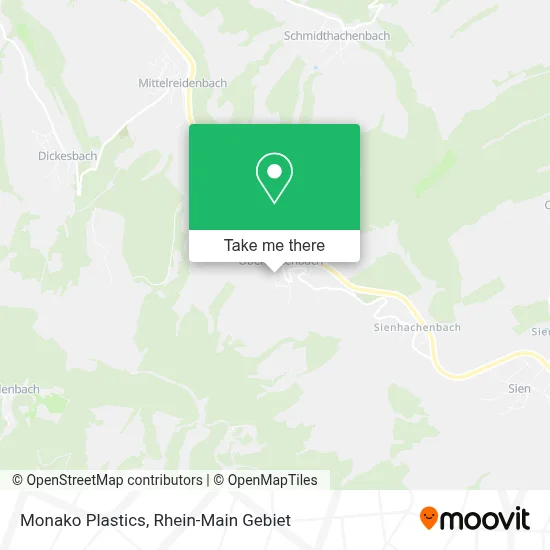 Monako Plastics map