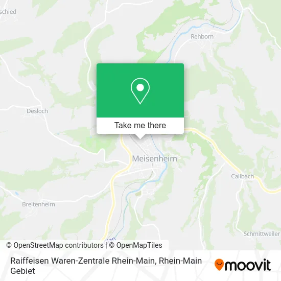 Карта Raiffeisen Waren-Zentrale Rhein-Main