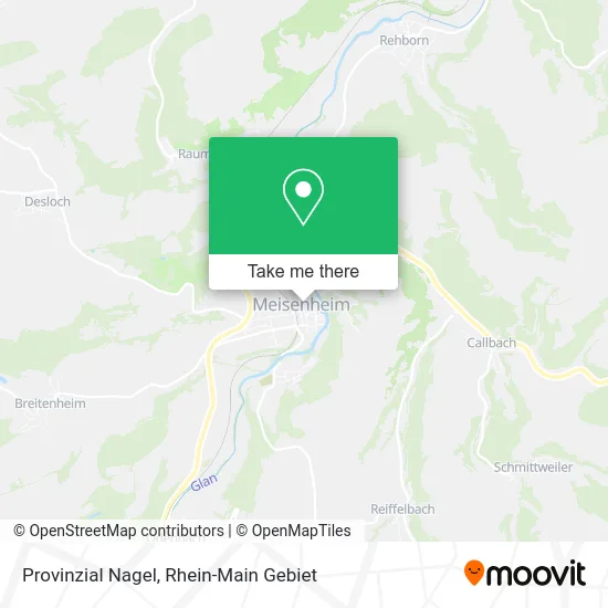 Карта Provinzial Nagel