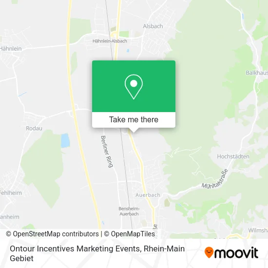 Карта Ontour Incentives Marketing Events