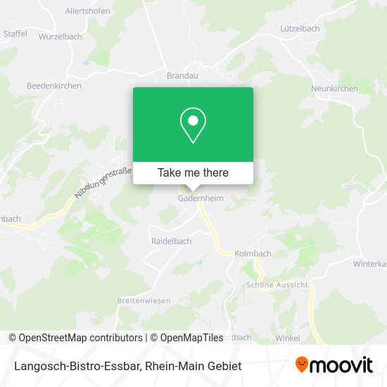 Карта Langosch-Bistro-Essbar